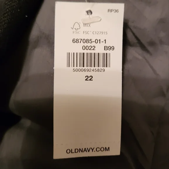 🔥NWT- OLD NAVY JEAN SHORTS- DISTRESSED BLACK - Picture 4 of 4